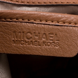Pre Owned Michael Michael Kors Brown Leather Fulton Hobo