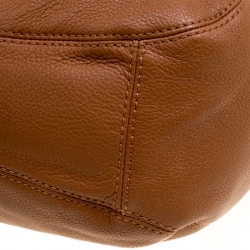 Pre Owned Michael Michael Kors Brown Leather Fulton Hobo