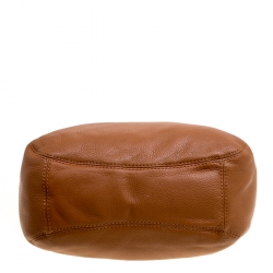 Pre Owned Michael Michael Kors Brown Leather Fulton Hobo