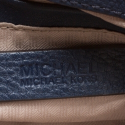 مملوكة مسبقًا حقيبة كروس مايكل مايكل كورس بيدفورد جلد زرقاء