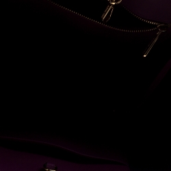 Pre Owned حقيبة يد مايكل مايكل كورس سفر جت ست جلد سافيانو بنفسجية