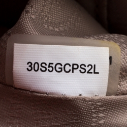 Pre Owned Michael Kors Blue Leather Cindy Dome Top Handle Bag