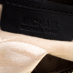 Pre Owned MICHAEL Michael Kors Black Leather Hobo