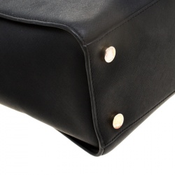 Pre Owned حقيبة يد مايكل كورس سيلما متوسطة جلد سافيانو برتقالية