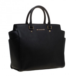 Pre Owned حقيبة يد مايكل كورس سيلما متوسطة جلد سافيانو برتقالية