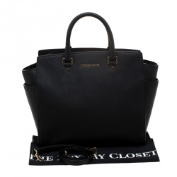 Pre Owned حقيبة يد مايكل كورس سيلما متوسطة جلد سافيانو برتقالية