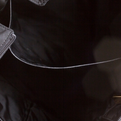 Pre Owned حقيبة يد مايكل مايلك كورس مورغان كبيرة جلد ونايلون سوداء