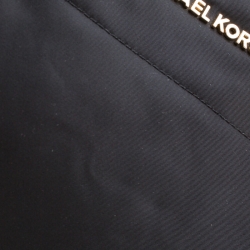 Pre Owned حقيبة يد مايكل مايلك كورس مورغان كبيرة جلد ونايلون سوداء