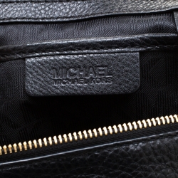 Pre Owned حقيبة مايكل كورس جلد سوداء