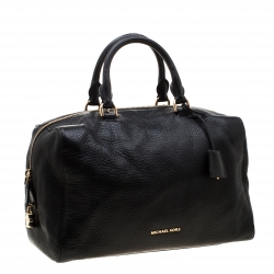 Pre Owned حقيبة مايكل كورس جلد سوداء