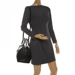 Pre Owned حقيبة مايكل كورس جلد سوداء