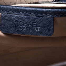 مملوكة مسبقًا حقيبة مايكل مايكل كورس سلما كبيرة جلد سافيانو كحلية