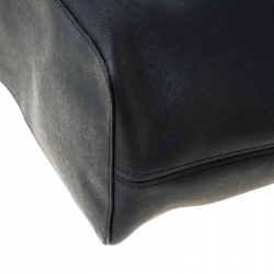 مملوكة مسبقًا حقيبة يد مايكل مايكل كورس ترافل جت ست جلد سافيانو سوداء