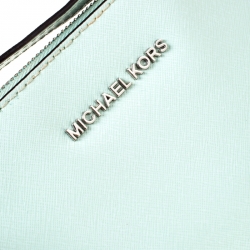 مملوكة مسبقًا Michael Kors Lime Green Leather Emmy Cindy Crossbody Bag