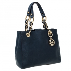 Pre Owned حقيبة مايكل مايكل كورس سينثيا جلد بني داكن