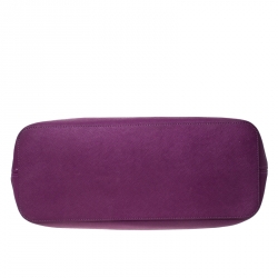 مملوكة مسبقًا حقيبة يد مايكل مايكل كورس ترافل جت ست جلد سافيانو بنفسيجة