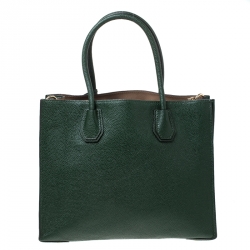 مملوكة مسبقًا حقيبة مايكل كورس ميرسي جلد أخضر داكن