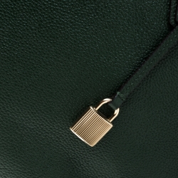 مملوكة مسبقًا حقيبة مايكل كورس ميرسي جلد أخضر داكن