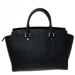 Pre Owned حقيبة يد مايكل كورس سيلما متوسطة جلد سافيانو برتقالية