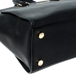 Pre Owned حقيبة يد مايكل كورس سيلما متوسطة جلد سافيانو برتقالية