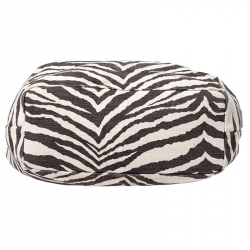 Pre Owned MICHAEL Michael Kors Beige Tiger Print Canvas Marina Drawstring Hobo 