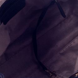 Pre Owned حقيبة يد مايكل مايكل كورس هاميلتون جلد كحلية