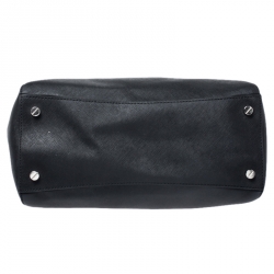 مملوكة مسبقًا Michael Michael Kors Black Leather Large Ciara Zip Tote 