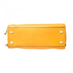 Pre Owned حقيبة مايكل مايكل كورس Reese متوسطة جلد مسطردة