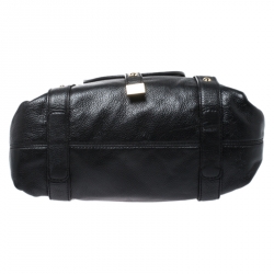 Pre Owned حقيبة مايكل مايكل كورس جيب أمامي جلد سوداء