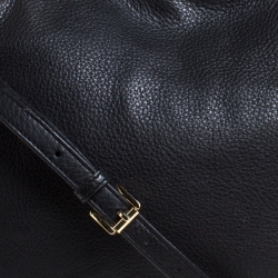 Pre Owned MICHAEL Michael Kors Black Leather Shoulder Bag