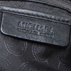 Pre Owned MICHAEL Michael Kors Black Leather Shoulder Bag