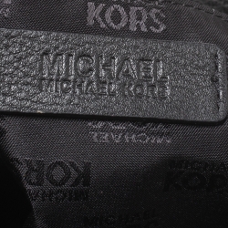 Pre Owned MICHAEL Michael Kors Black Leather Sutton Satchel