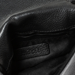 Pre Owned MICHAEL Michael Kors Black Leather Bedford Crossbody Bag