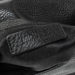 Pre Owned MICHAEL Michael Kors Black Leather Bedford Crossbody Bag