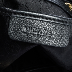 Pre Owned حقيبة مايكل مايكل كورس جلد سوداء