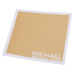 مملوكة مسبقًا MICHAEL Michael Kors Blue Signature Coated Canvas and Leather Jet Set Tote