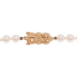 مملوكة مسبقًا Mikimoto 18" Akoya Cultured Pearl Strand Necklace