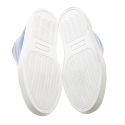 Minna Parikka Blue Leather Bunny Sneaks High Top Sneakers Size 40