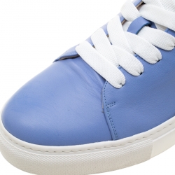 Minna Parikka Blue Leather Bunny Sneaks High Top Sneakers Size 40