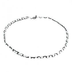 Pre Owned Missoni Monochrome Roped Ball Long Necklace