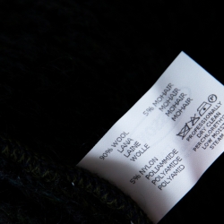 Pre Owned Missoni Multicolor Chunky Knit Scarf Detail Open Front Cardigan M