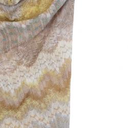 Pre Owned Missoni Multicolor Cowl Neck Dress S