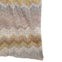 Pre Owned Missoni Multicolor Cowl Neck Dress S