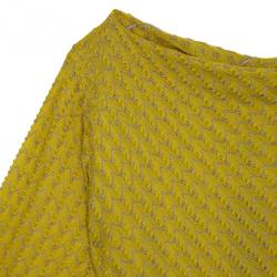 Pre Owned Missoni Shift Dress With Belt S