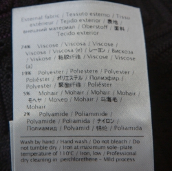 Pre Owned M Missoni Multicolor Chevron Patterned Pointelle Knit Top L