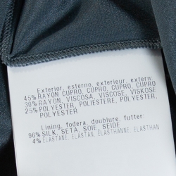 Pre Owned Missoni Multicolor Lurex Knit Patchwork Striped Maxi Skirt L