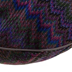 Pre Owned Missoni Multicolor Shimmering Weave Fabric Hobo
