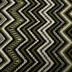 مملوكة مسبقًا Missoni Multicolor Chevron Patterned Jacquard Knit Scarf