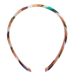 Pre Owned Missoni Multicolor Fabric Blend Head Band