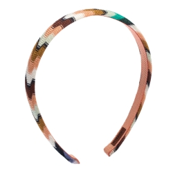 Pre Owned Missoni Multicolor Fabric Blend Head Band